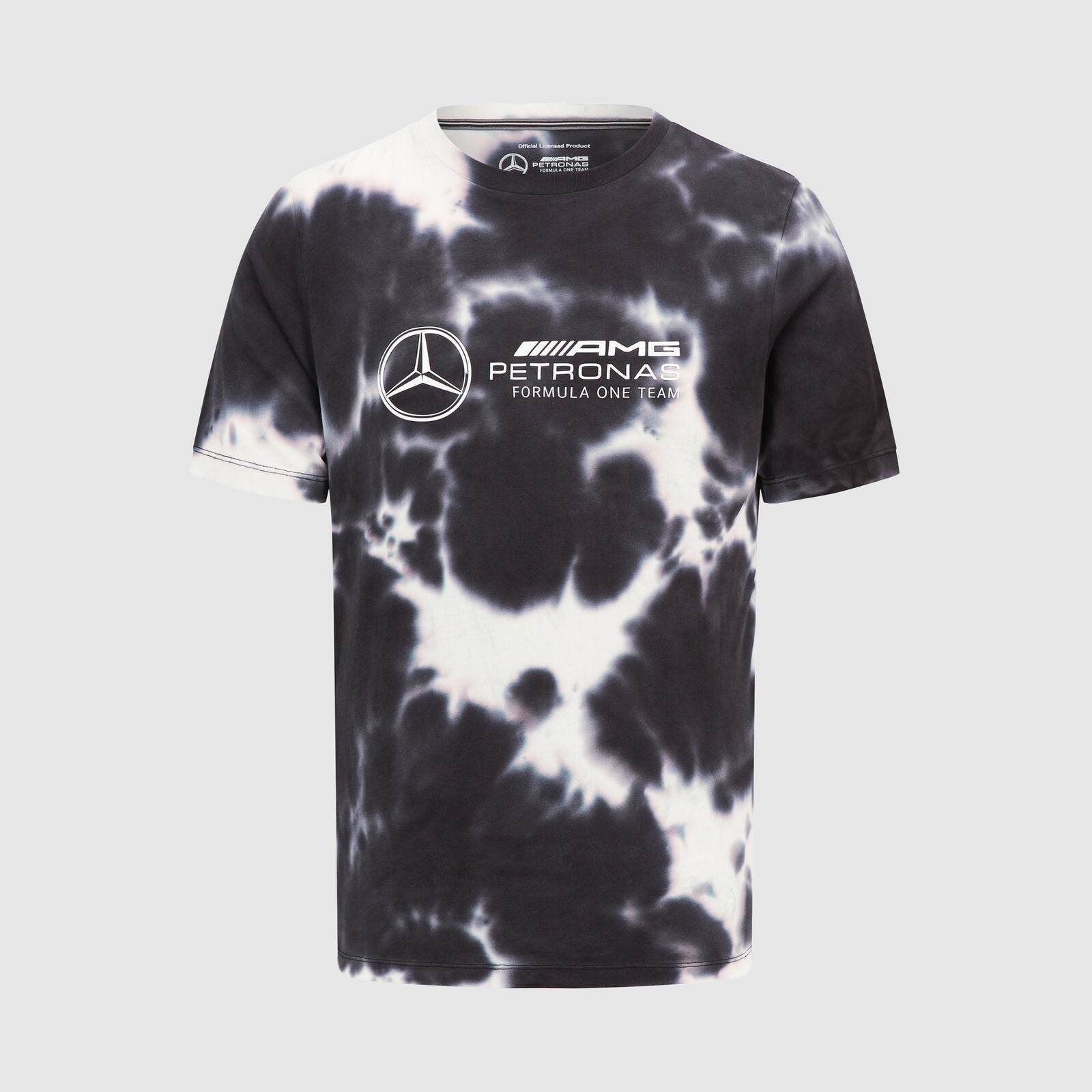 Mercedes AMG Tie Dye T-Skjorte Grå